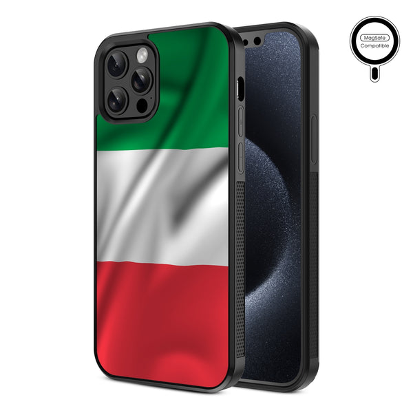 MyBat Design Lab Series MagSafe Case for Apple iPhone 12 / 12 Pro (6.1) - Italy Flag - MIP12PCSLESMSM150-2.jpg
