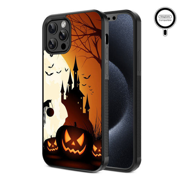 MyBat Design Lab Series MagSafe Case for Apple iPhone 12 / 12 Pro (6.1) - Spooky Pumpkin Patch - MIP12PCSLESMSM163-2.jpg