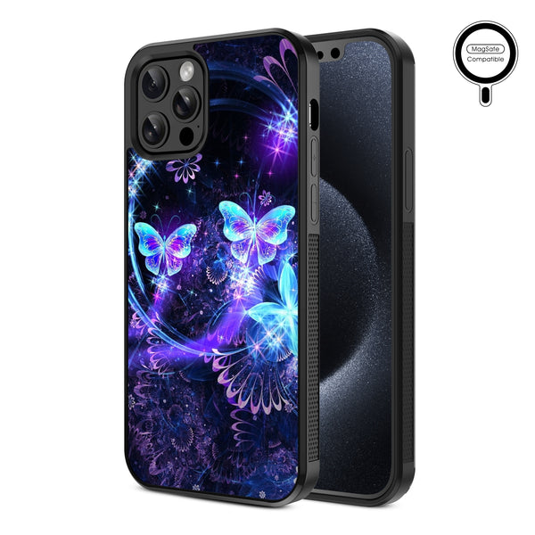 MyBat Design Lab Series MagSafe Case for Apple iPhone 12 / 12 Pro (6.1) - Butterfly Magic - MIP12PCSLESMSM164-2.jpg