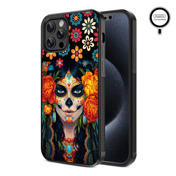 MyBat Design Lab Series MagSafe Case for Apple iPhone 12 / 12 Pro (6.1) - Dia De Los Muertos - MIP12PCSLESMSM167-2.jpg