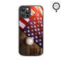 MyBat Design Lab Series MagSafe Case for Apple iPhone 12 / 12 Pro (6.1) - Patriotic Pitch - MIP12PCSLESMSM172-3.jpg