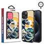 MyBat Design Lab Series MagSafe Case for Apple iPhone 12 / 12 Pro (6.1) - The Great Wave