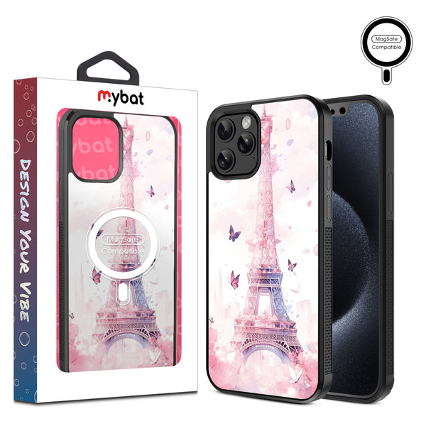 MyBat Design Lab Series MagSafe Case for Apple iPhone 12 / 12 Pro (6.1) - Parisian Butterflies - MIP12PCSLESMSM182-1.jpg