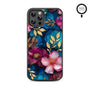 MyBat Design Lab Series MagSafe Case for Apple iPhone 12 / 12 Pro (6.1) - Gilded Petals