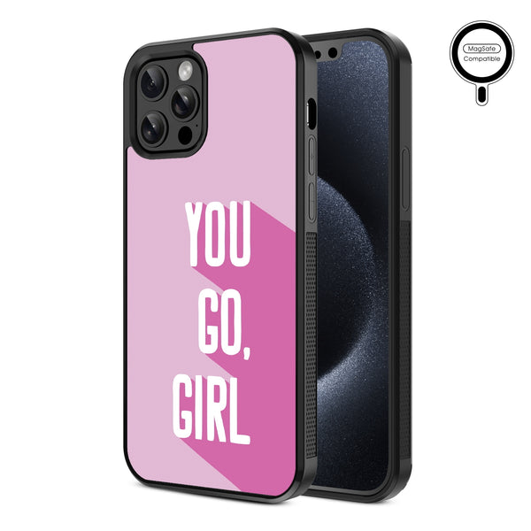 MyBat Design Lab Series MagSafe Case for Apple iPhone 12 / 12 Pro (6.1) - You Go, Girl - MIP12PCSLESMSM203-2.jpg