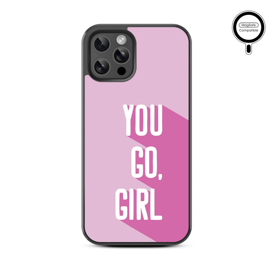 MyBat Design Lab Series MagSafe Case for Apple iPhone 12 / 12 Pro (6.1) - You Go, Girl