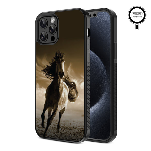 MyBat Design Lab Series MagSafe Case for Apple iPhone 12 / 12 Pro (6.1) - Wild Horse - MIP12PCSLESMSM212-2.jpg