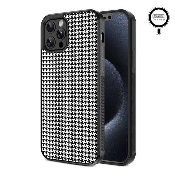 MyBat Design Lab Series MagSafe Case for Apple iPhone 12 / 12 Pro (6.1) - Classic Houndstooth - MIP12PCSLESMSM215-2.jpg