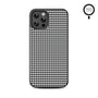 MyBat Design Lab Series MagSafe Case for Apple iPhone 12 / 12 Pro (6.1) - Classic Houndstooth