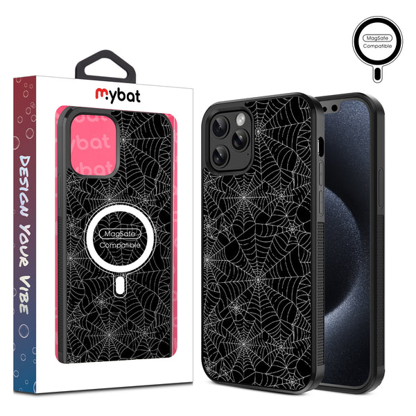 MyBat Design Lab Series MagSafe Case for Apple iPhone 12 / 12 Pro (6.1) - Spider Web - MIP12PCSLESMSM217-1.jpg