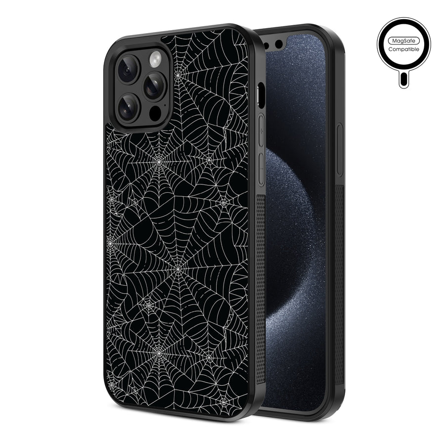 MyBat Design Lab Series MagSafe Case for Apple iPhone 12 / 12 Pro (6.1) - Spider Web - MIP12PCSLESMSM217-2.jpg