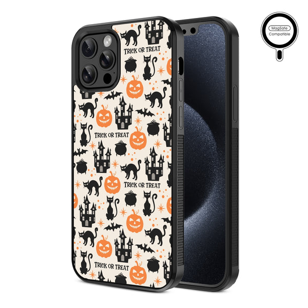 MyBat Design Lab Series MagSafe Case for Apple iPhone 12 / 12 Pro (6.1) - Trick or Treat - MIP12PCSLESMSM221-2.jpg