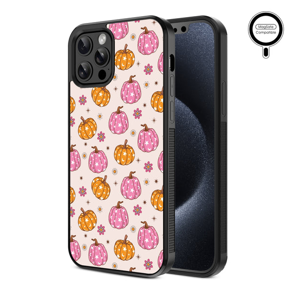 MyBat Design Lab Series MagSafe Case for Apple iPhone 12 / 12 Pro (6.1) - Groovy Pumpkin Patch - MIP12PCSLESMSM222-2.jpg
