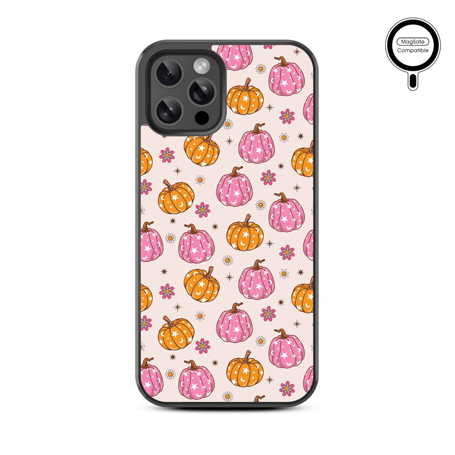 MyBat Design Lab Series MagSafe Case for Apple iPhone 12 / 12 Pro (6.1) - Groovy Pumpkin Patch - MIP12PCSLESMSM222-3.jpg