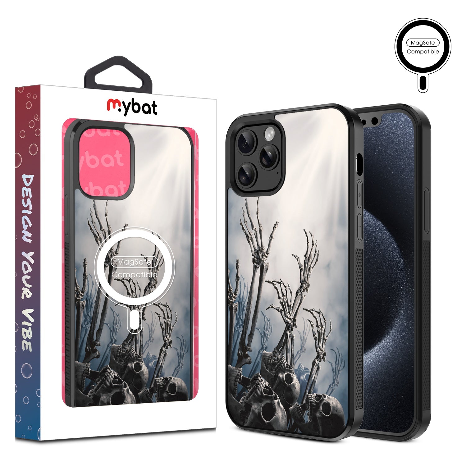 MyBat Design Lab Series MagSafe Case for Apple iPhone 12 / 12 Pro (6.1) - Undead Uprising