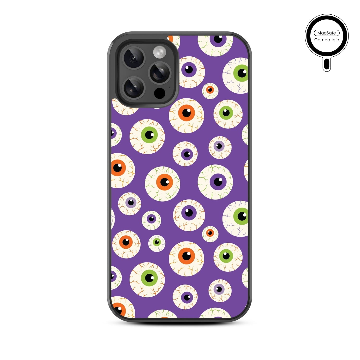 MyBat Design Lab Series MagSafe Case for Apple iPhone 12 / 12 Pro (6.1) - Frightful Eyes