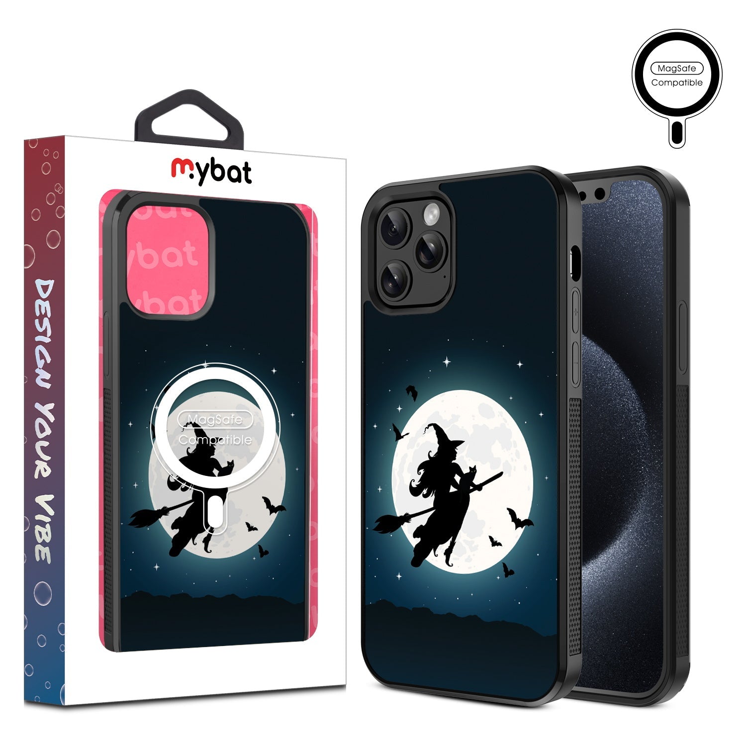 MyBat Design Lab Series MagSafe Case for Apple iPhone 12 / 12 Pro (6.1) - Bewitched