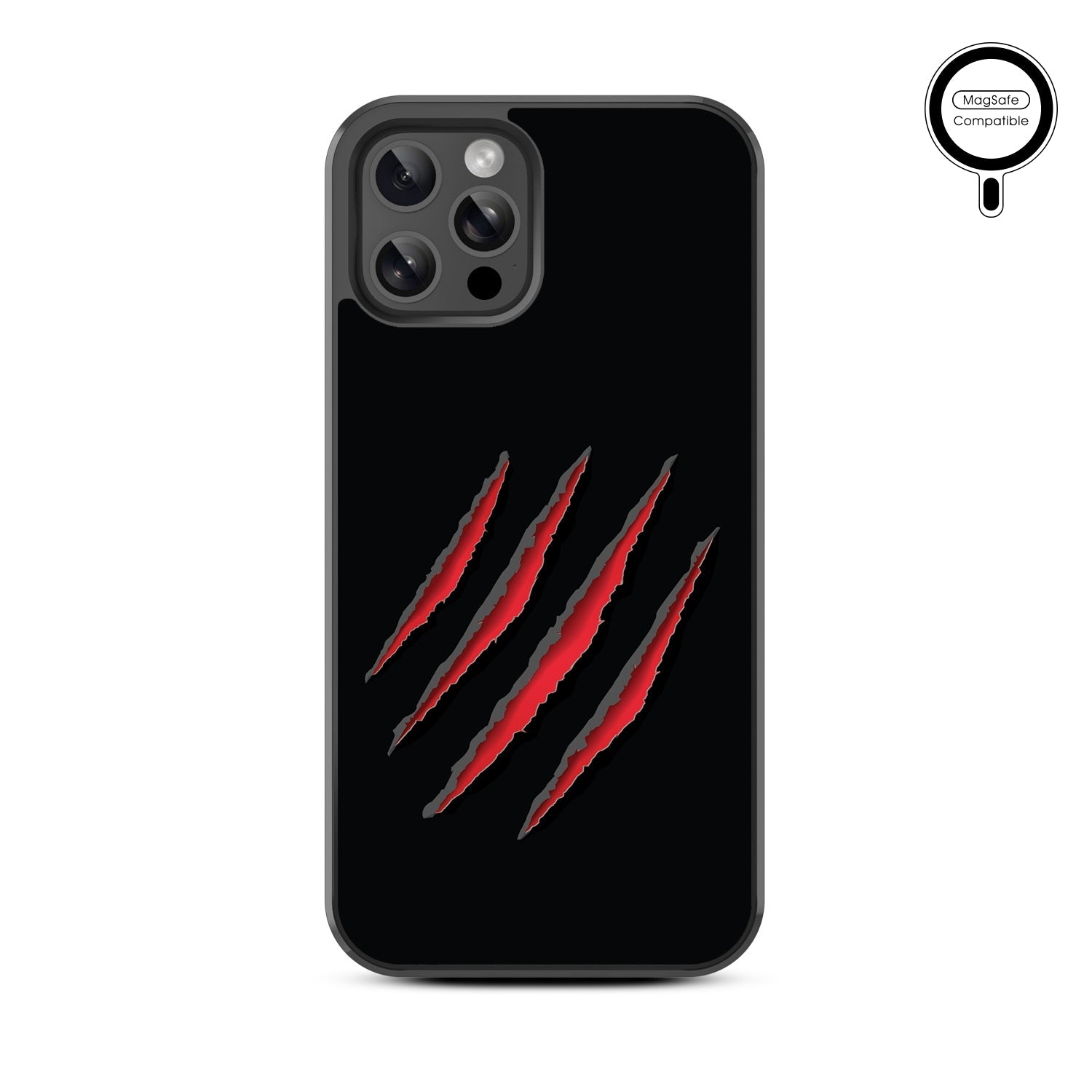 MyBat Design Lab Series MagSafe Case for Apple iPhone 12 / 12 Pro (6.1) - Claw Marks
