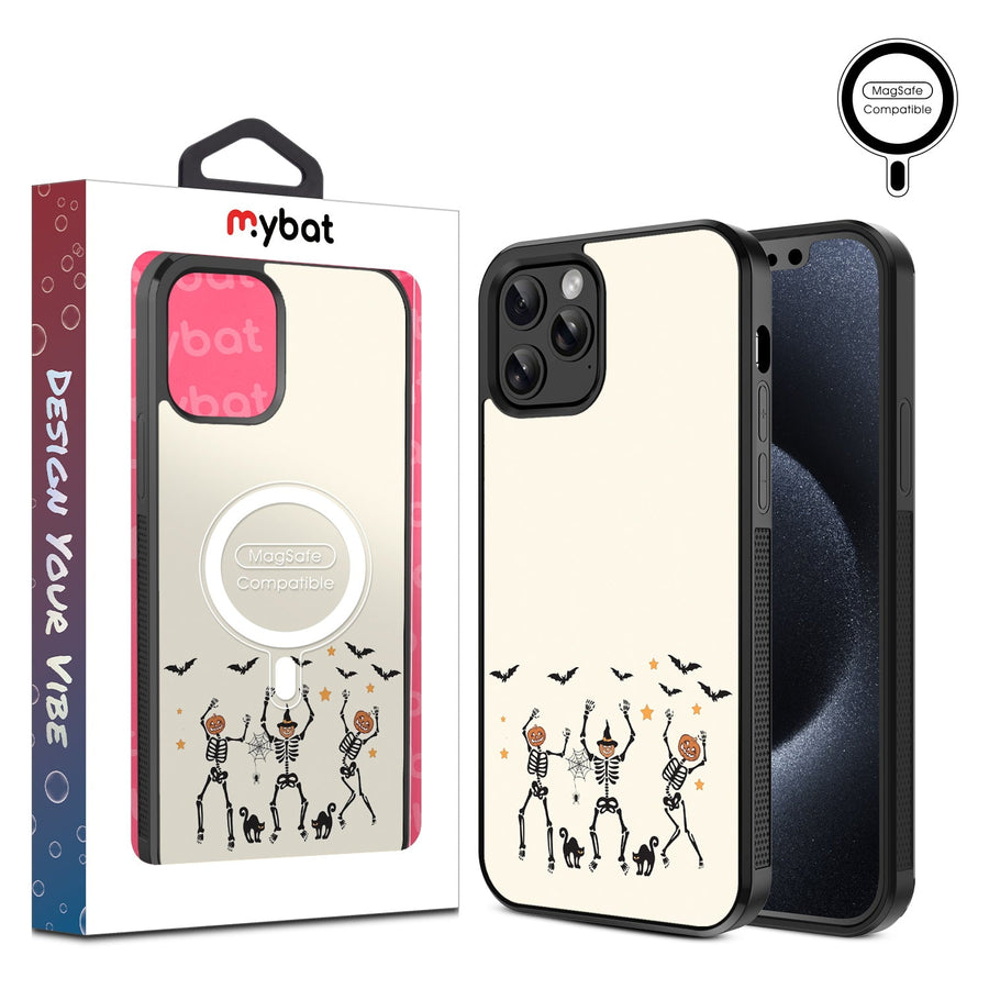 MyBat Design Lab Series MagSafe Case for Apple iPhone 12 / 12 Pro (6.1) - Boneyard Bash