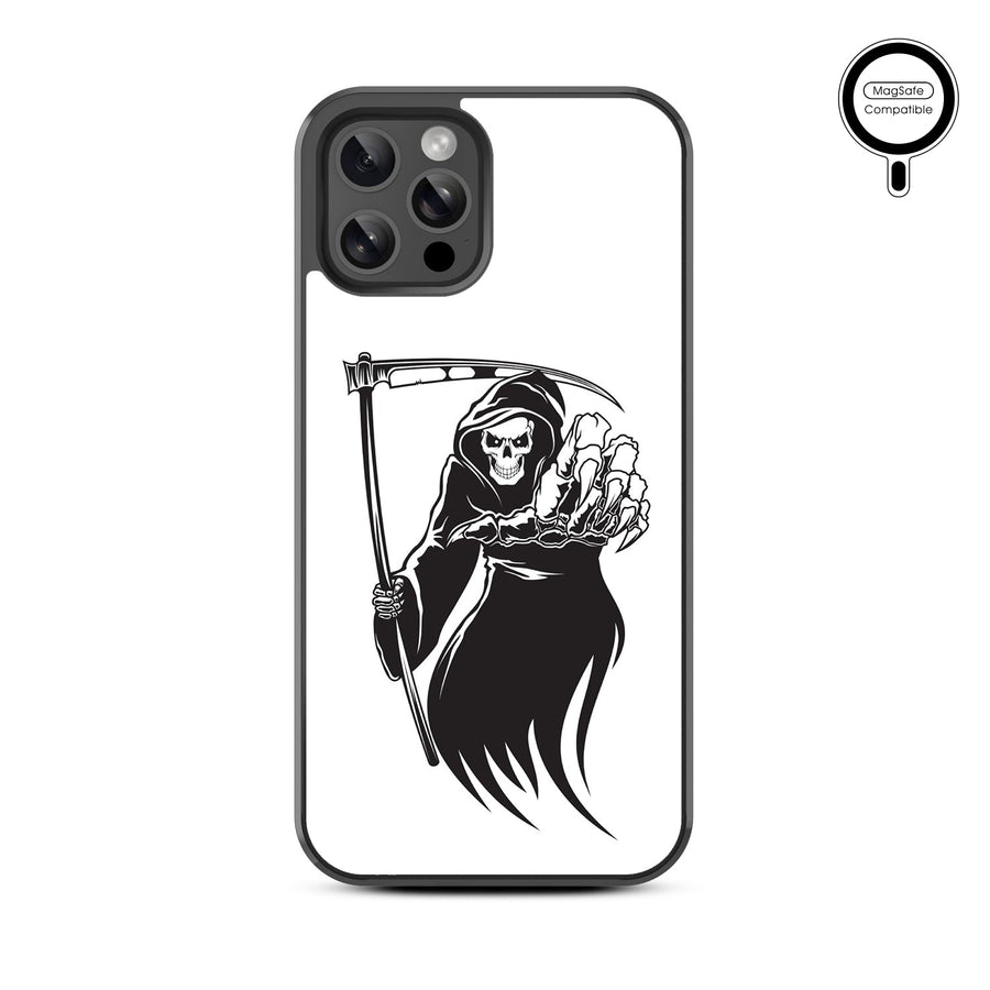 MyBat Design Lab Series MagSafe Case for Apple iPhone 12 / 12 Pro (6.1) - Grim Reaper