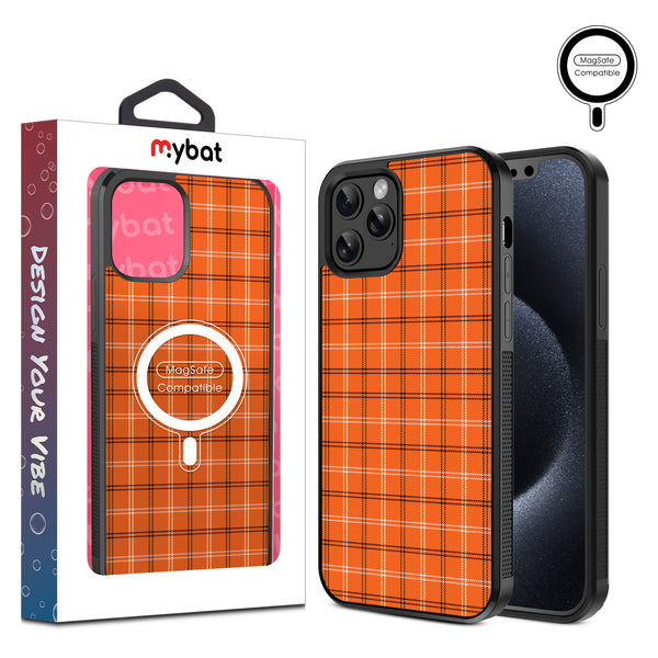 MyBat Design Lab Series MagSafe Case for Apple iPhone 12 / 12 Pro (6.1) - Pumpkin Plaid - MIP12PCSLESMSM244-1.jpg