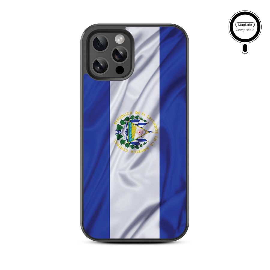 MyBat Design Lab Series MagSafe Case for Apple iPhone 12 / 12 Pro (6.1) - El Salvador Flag - MIP12PCSLESMSM260-3.jpg