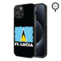 MyBat Design Lab Series MagSafe Case for Apple iPhone 12 / 12 Pro (6.1) - St. Lucia Flag - MIP12PCSLESMSM262-2.jpg