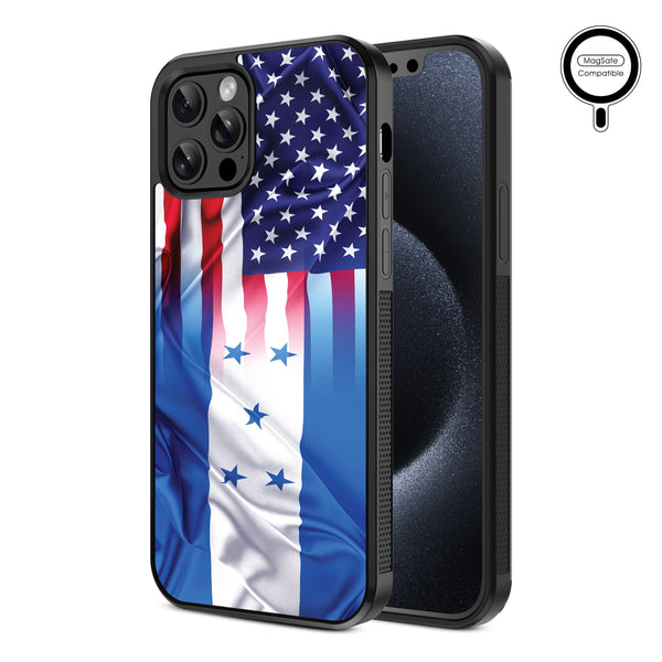 MyBat Design Lab Series MagSafe Case for Apple iPhone 12 / 12 Pro (6.1) - Honduras-USA Flag - MIP12PCSLESMSM263-2.jpg