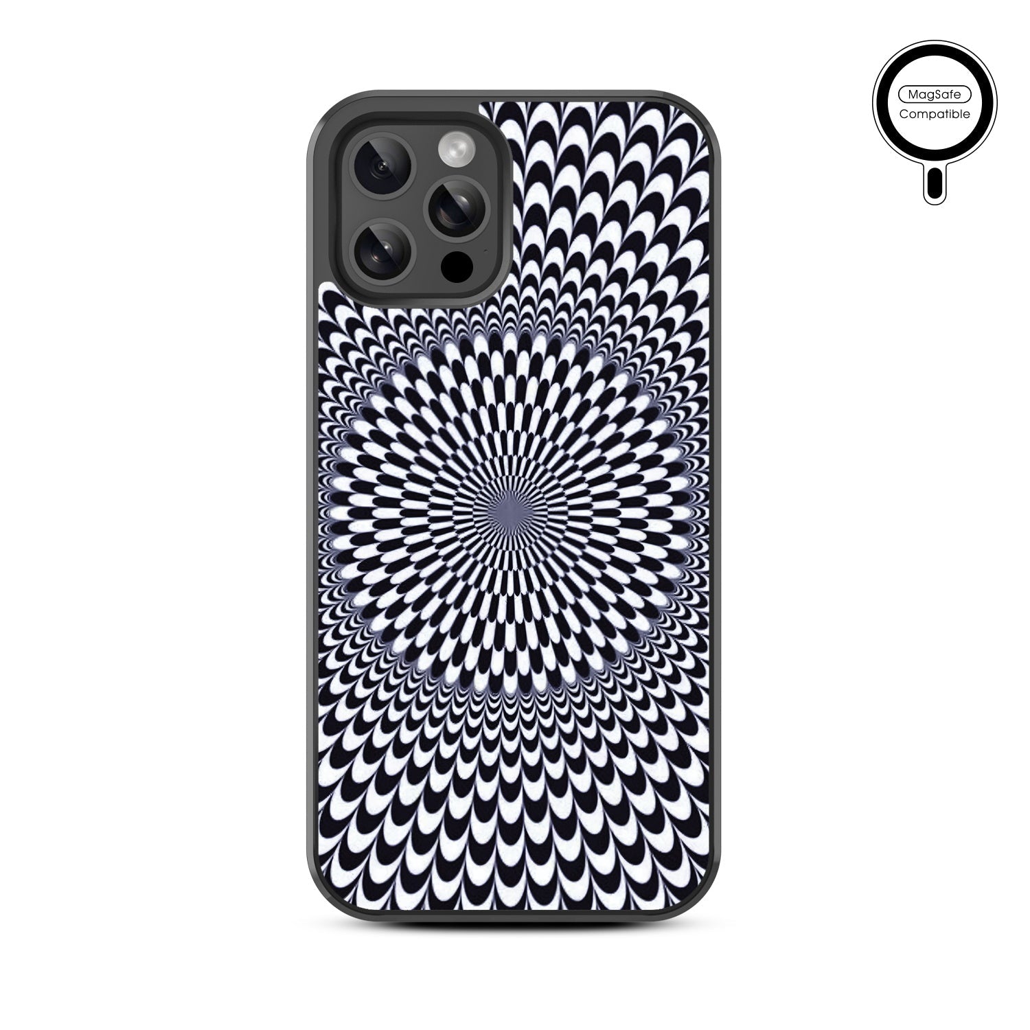MyBat Design Lab Series MagSafe Case for Apple iPhone 12 / 12 Pro (6.1) - Dizzy Circle
