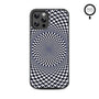 MyBat Design Lab Series MagSafe Case for Apple iPhone 12 / 12 Pro (6.1) - Dizzy Circle