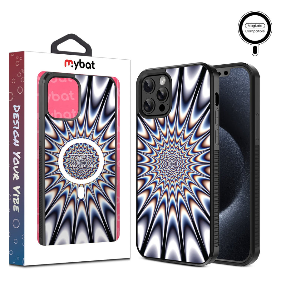 MyBat Design Lab Series MagSafe Case for Apple iPhone 12 / 12 Pro (6.1) - Hypnotic Burst