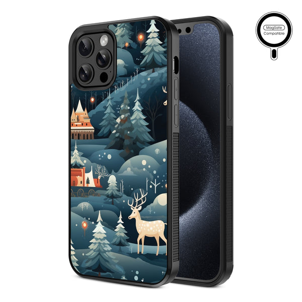 MyBat Design Lab Series MagSafe Case for Apple iPhone 12 / 12 Pro (6.1) - Winter Wonderland - MIP12PCSLESMSM269-2.jpg