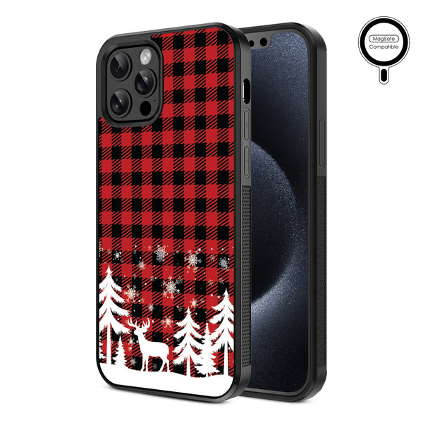 MyBat Design Lab Series MagSafe Case for Apple iPhone 12 / 12 Pro (6.1) - Reindeer Flannel - MIP12PCSLESMSM276-2.jpg
