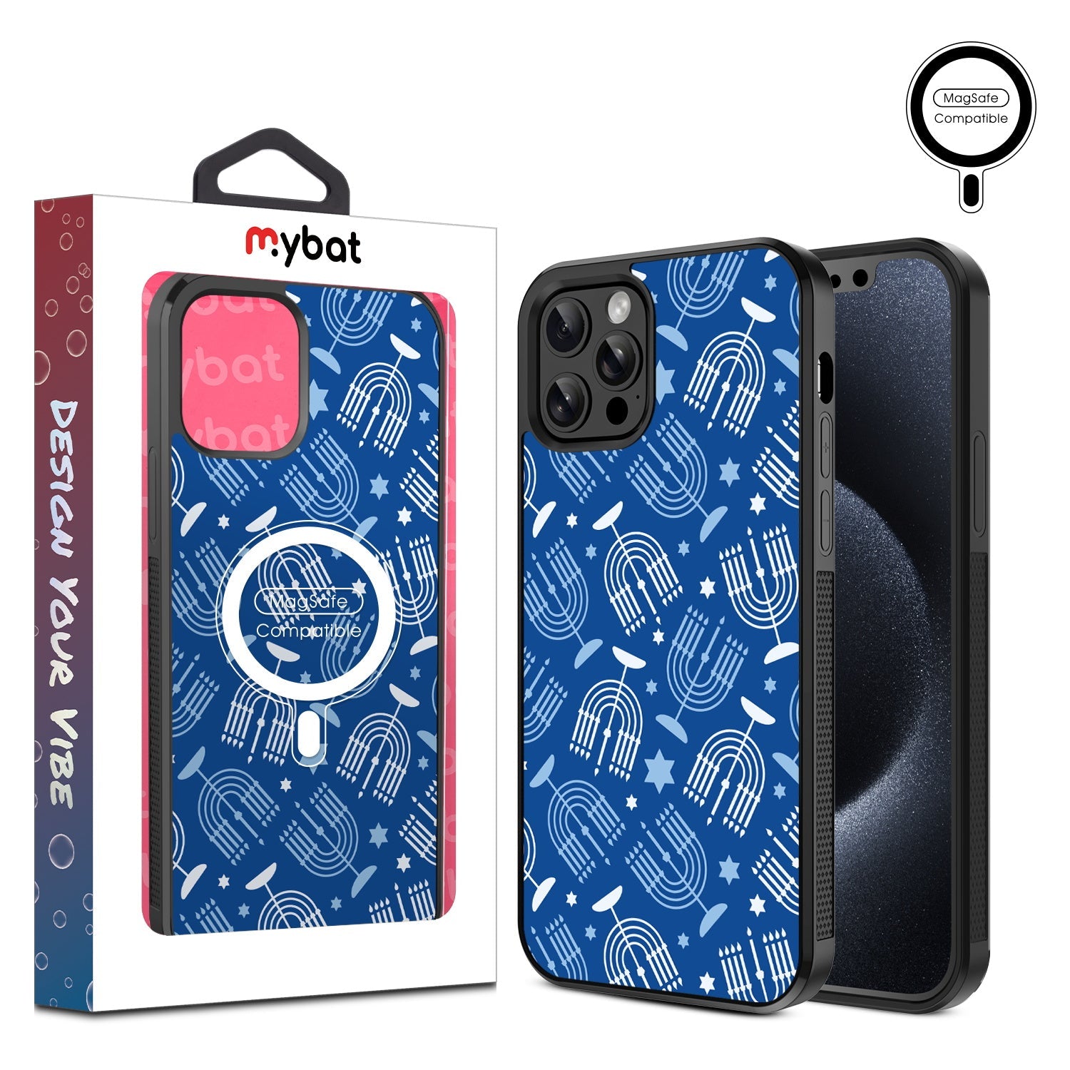 MyBat Design Lab Series MagSafe Case for Apple iPhone 12 / 12 Pro (6.1) - Festival Of Lights