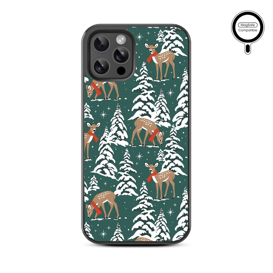 MyBat Design Lab Series MagSafe Case for Apple iPhone 12 / 12 Pro (6.1) - Pine & Prancer - MIP12PCSLESMSM287-3.jpg