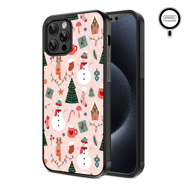 MyBat Design Lab Series MagSafe Case for Apple iPhone 12 / 12 Pro (6.1) - Holly Jolly Time - MIP12PCSLESMSM288-2.jpg