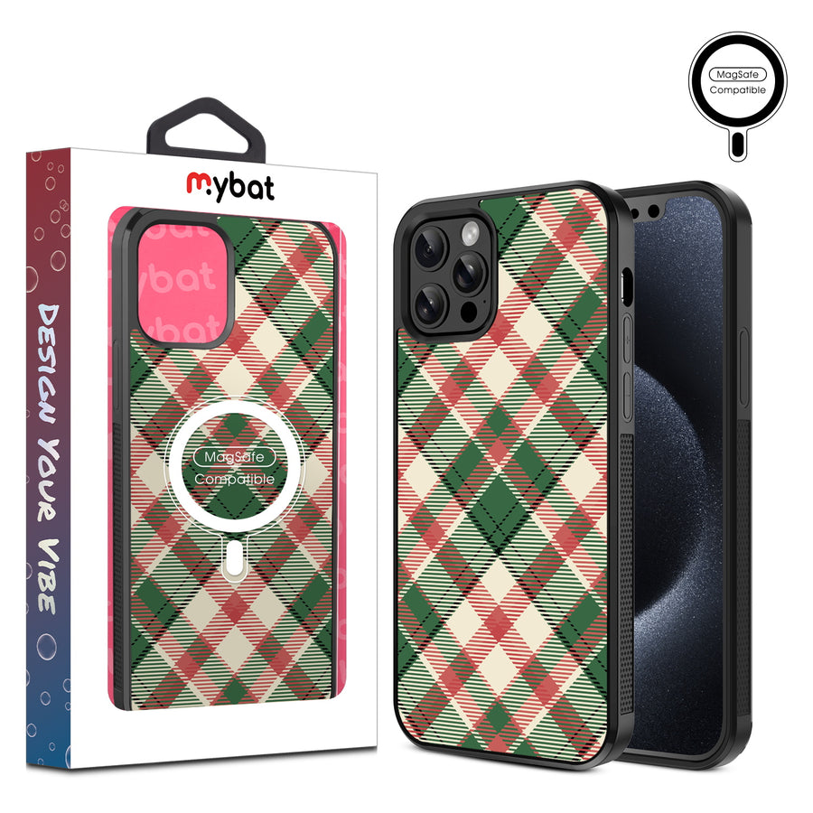 MyBat Design Lab Series MagSafe Case for Apple iPhone 12 / 12 Pro (6.1) - Rustic Plaid - MIP12PCSLESMSM293-1.jpg