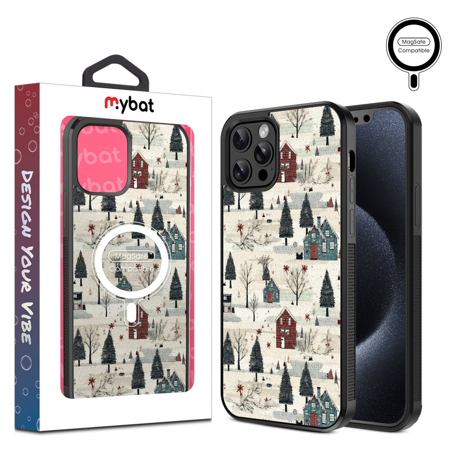 MyBat Design Lab Series MagSafe Case for Apple iPhone 12 / 12 Pro (6.1) - Charming Cottages