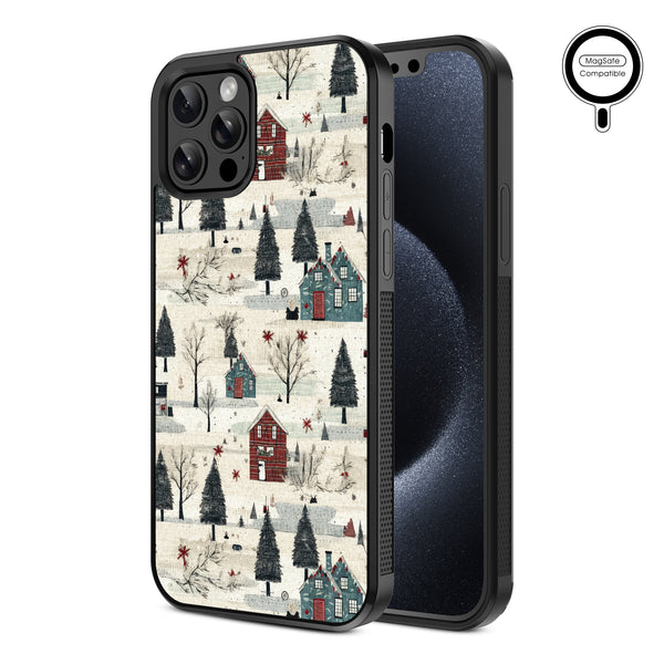 MyBat Design Lab Series MagSafe Case for Apple iPhone 12 / 12 Pro (6.1) - Charming Cottages - MIP12PCSLESMSM294-2.jpg