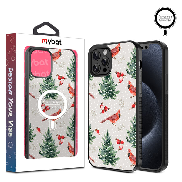 MyBat Design Lab Series MagSafe Case for Apple iPhone 12 / 12 Pro (6.1) - Winter Cardinals - MIP12PCSLESMSM298-1.jpg