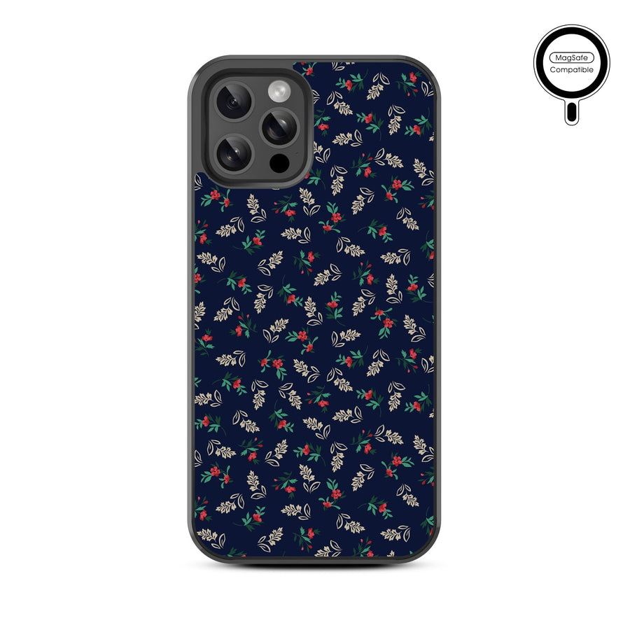 MyBat Design Lab Series MagSafe Case for Apple iPhone 12 / 12 Pro (6.1) - Mistletoe