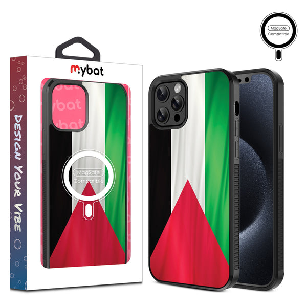 MyBat Design Lab Series MagSafe Case for Apple iPhone 12 / 12 Pro (6.1) - Palestine Flag - MIP12PCSLESMSM306-1.jpg