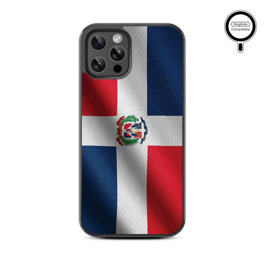 MyBat Design Lab Series MagSafe Case for Apple iPhone 12 / 12 Pro (6.1) - Dominican Republic Flag - MIP12PCSLESMSM307-3.jpg