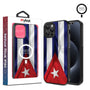 MyBat Design Lab Series MagSafe Case for Apple iPhone 12 / 12 Pro (6.1) - Cuba Flag