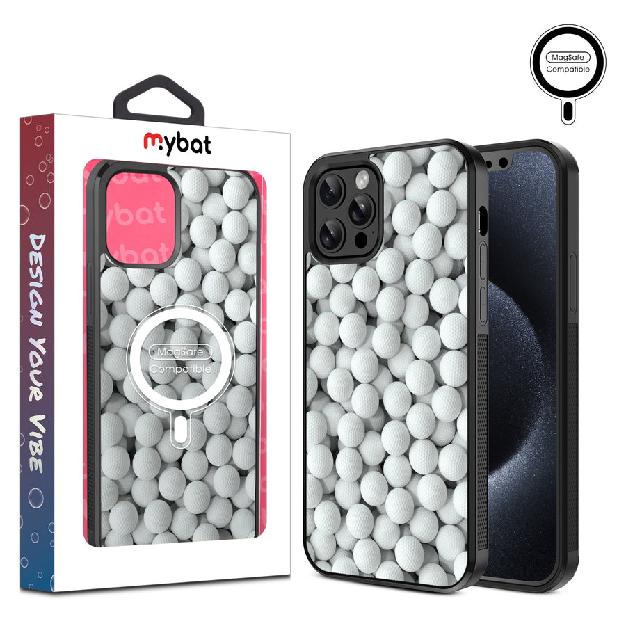 MyBat Design Lab Series MagSafe Case for Apple iPhone 12 / 12 Pro (6.1) - Golf Balls