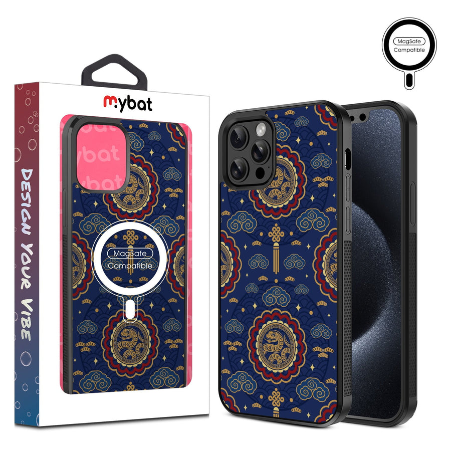 MyBat Design Lab Series MagSafe Case for Apple iPhone 12 / 12 Pro (6.1) - Wisdom of the Snake