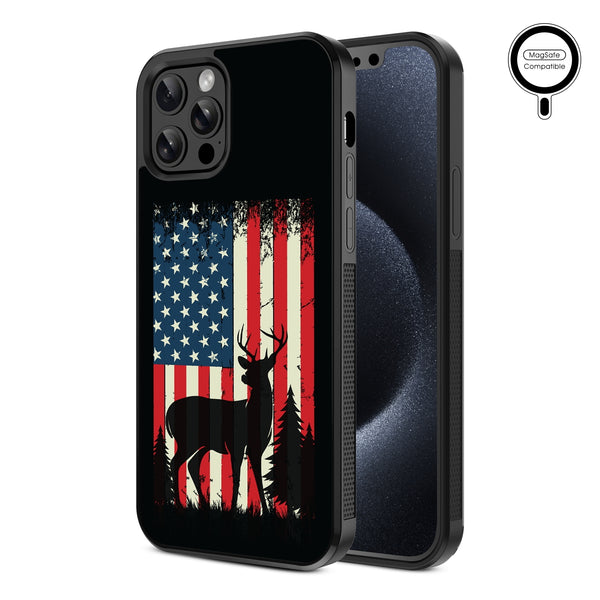 MyBat Design Lab Series MagSafe Case for Apple iPhone 12 / 12 Pro (6.1) - Stars, Stripes and Stags - MIP12PCSLESMSM319-2.jpg
