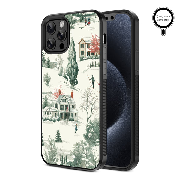 MyBat Design Lab Series MagSafe Case for Apple iPhone 12 / 12 Pro (6.1) - Ski Lodge - MIP12PCSLESMSM320-2.jpg