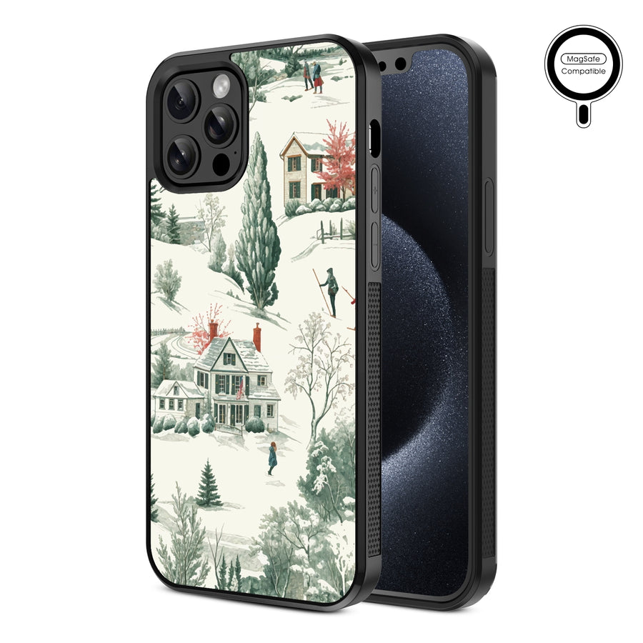 MyBat Design Lab Series MagSafe Case for Apple iPhone 12 / 12 Pro (6.1) - Ski Lodge - MIP12PCSLESMSM320-2.jpg