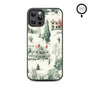 MyBat Design Lab Series MagSafe Case for Apple iPhone 12 / 12 Pro (6.1) - Ski Lodge